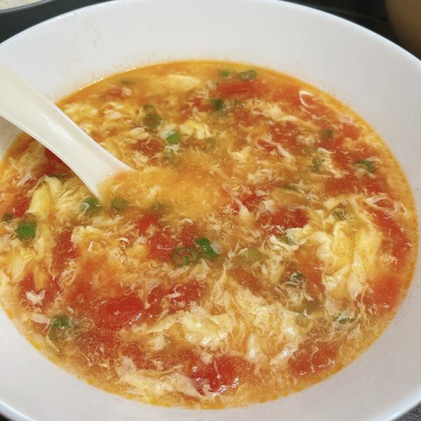 西红柿鸡蛋汤面